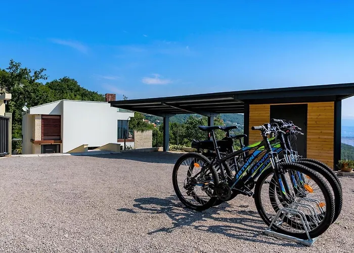 Altavista - Seaview & Relax With Heated Pool & Minigolf Villa Abbázia